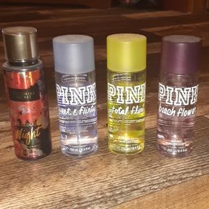 4 Victoria Secret Body Mists